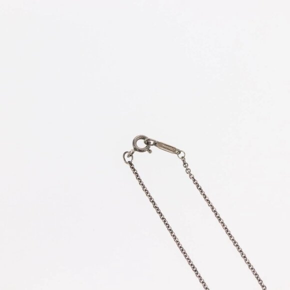 TIFFANY&Co. 1837 Concave Circle Necklace Ag925 Silver Auth SW1646 - Picture 8 of 14